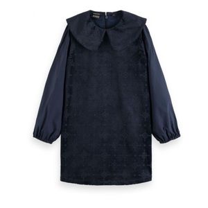 Scotch & Soda  velvet collard dress